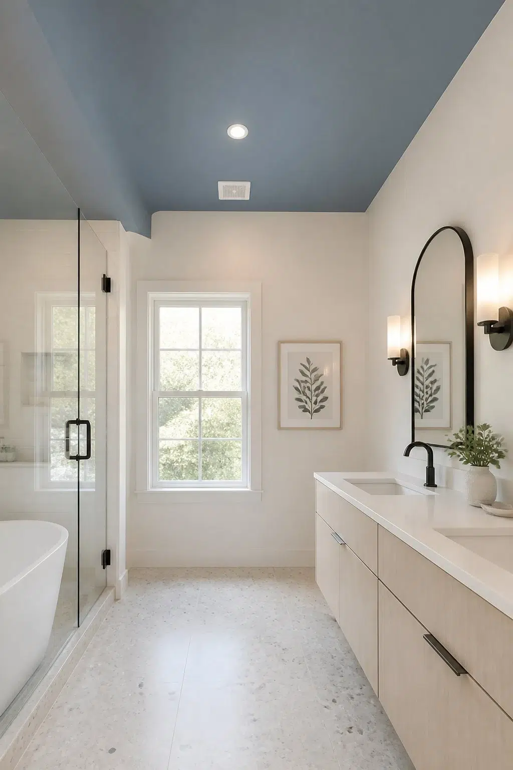 Bold Ceiling Statement — Adirondack Blue by Behr