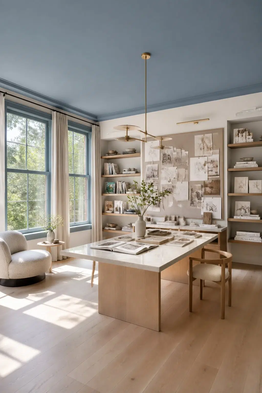 Blue Ceiling Creative Studio — Adirondack Blue by Behr