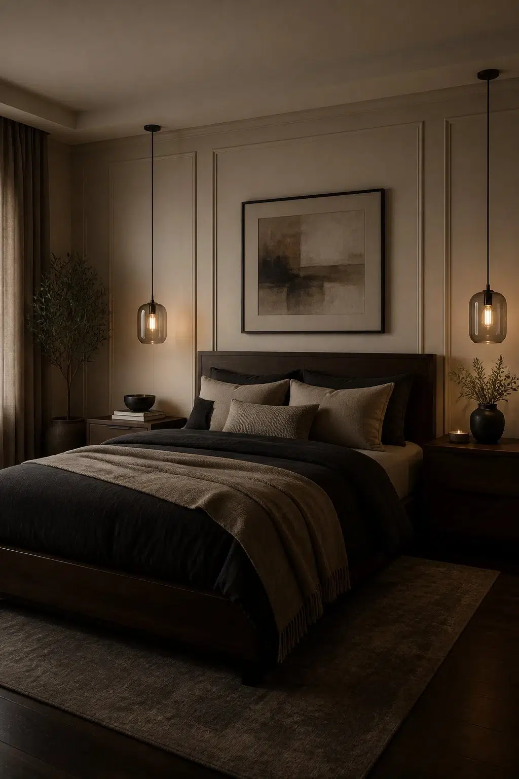 Moody Beige Accent Drama — Aged Beige by Behr