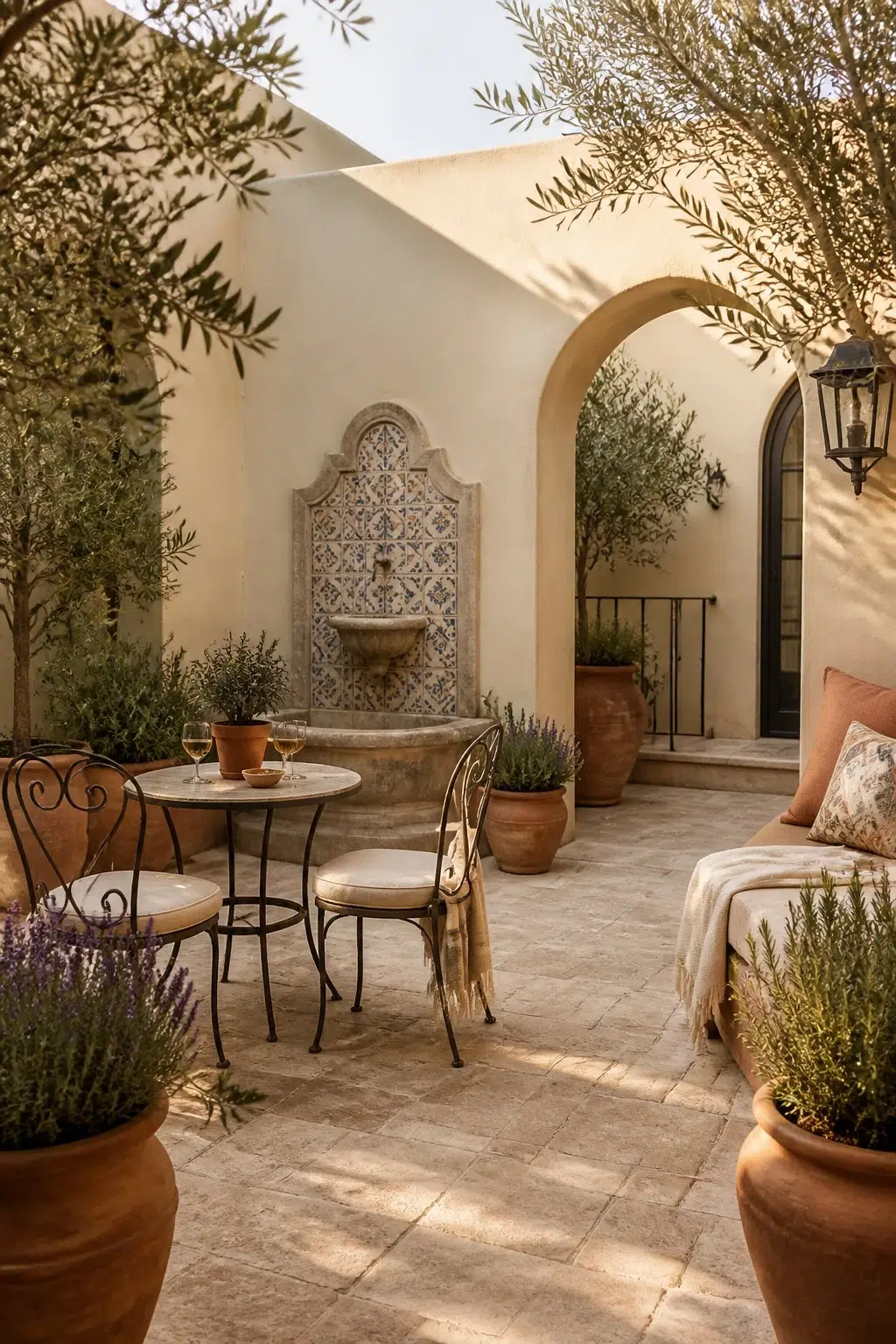 Mediterranean Courtyard Warmth — Aged Beige by Behr