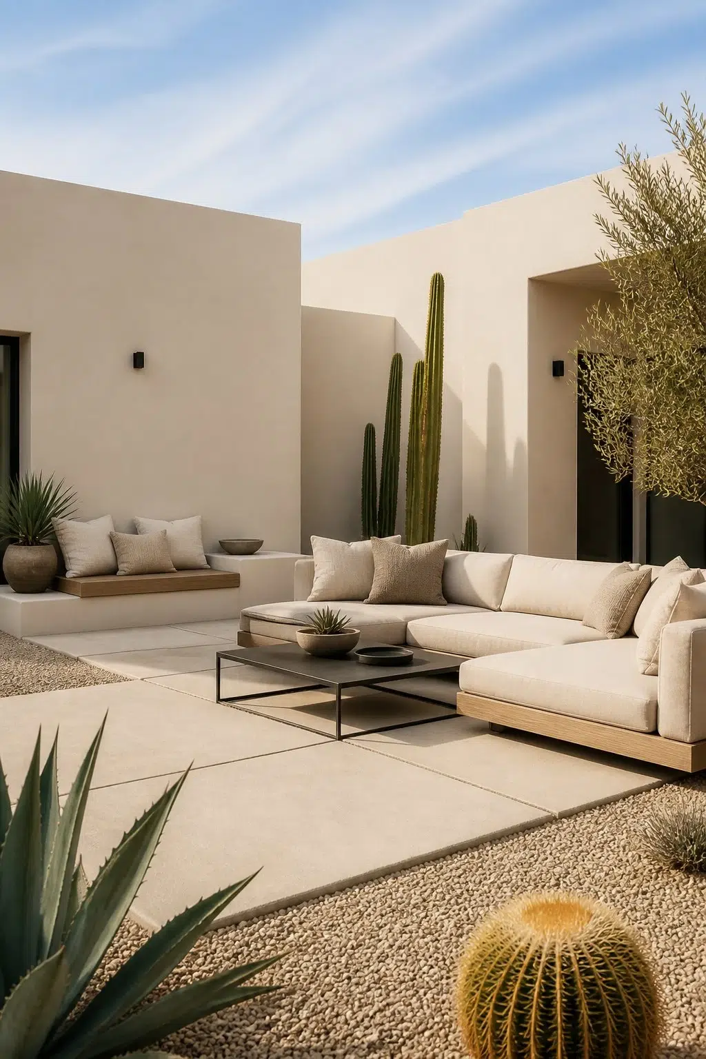 Modern Desert Lounge — Aged Beige by Behr