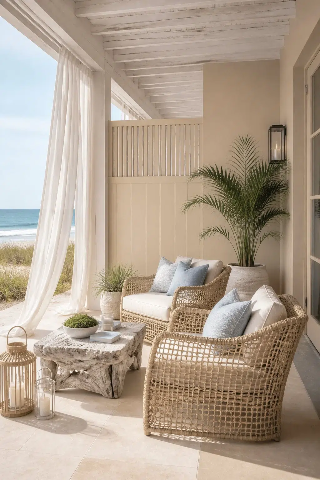 Coastal Patio Retreat — Aged Beige by Behr