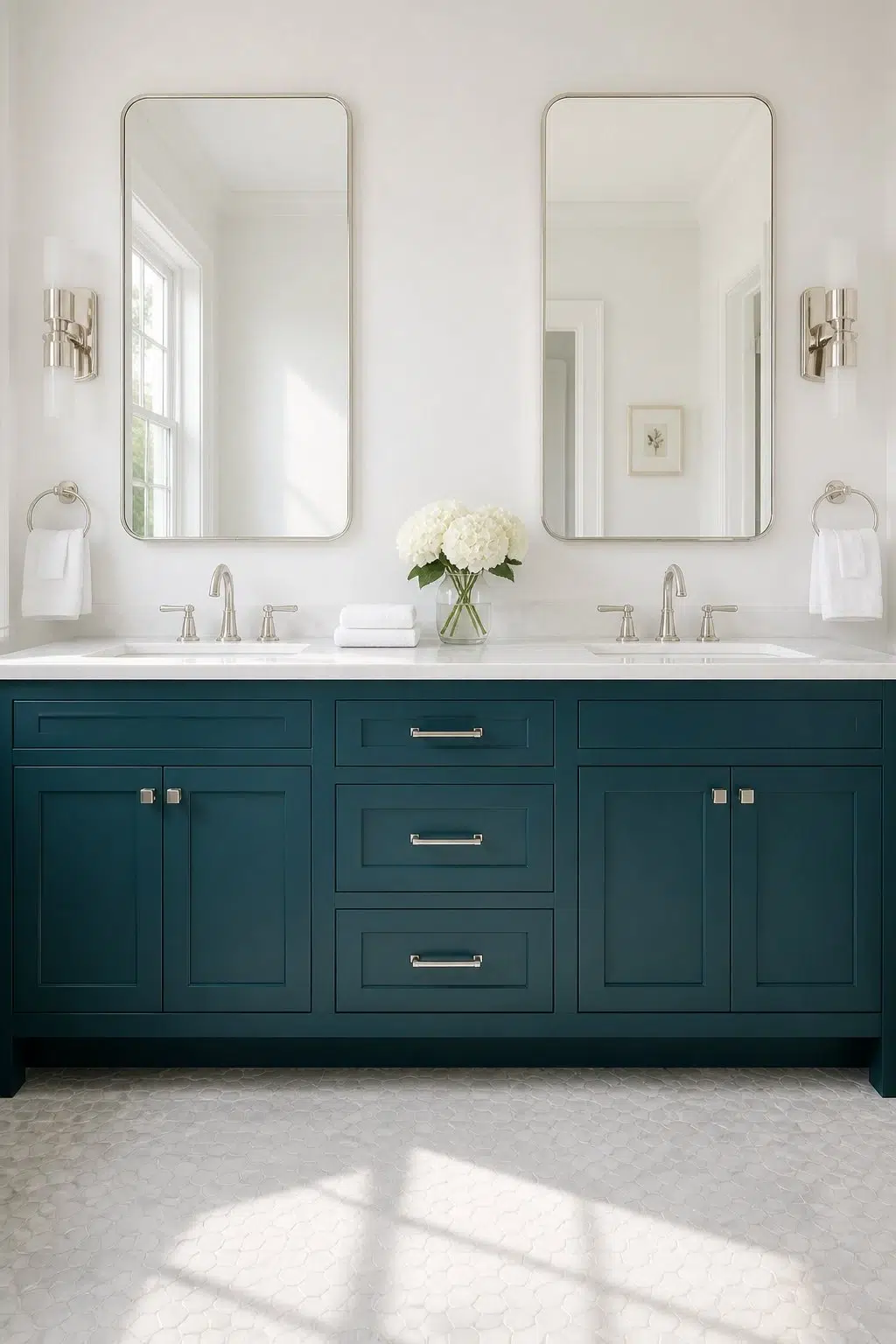 Classic Navy Vanity Moment — Ocean Abyss by Behr