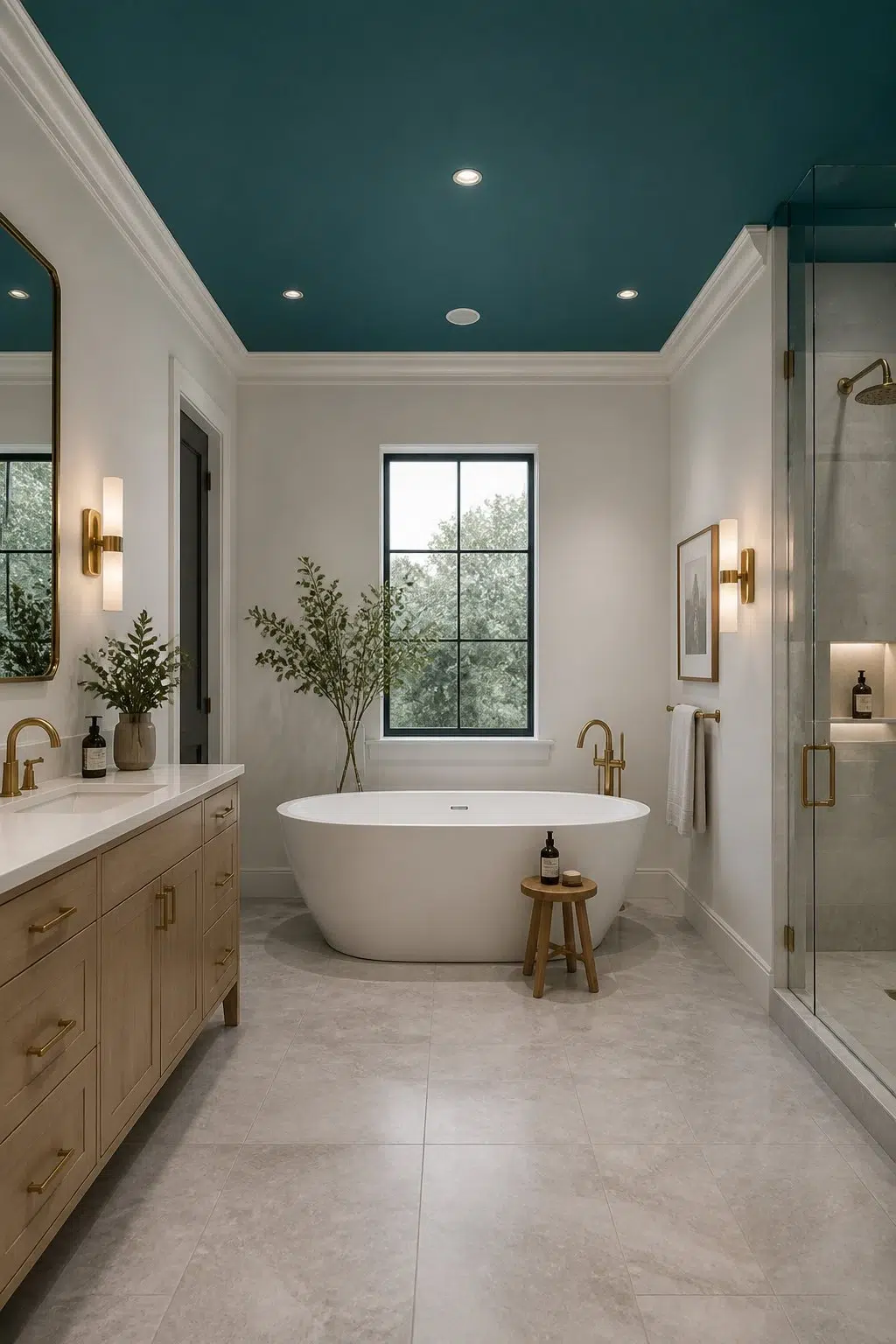 Statement Ceiling Drama — Ocean Abyss by Behr