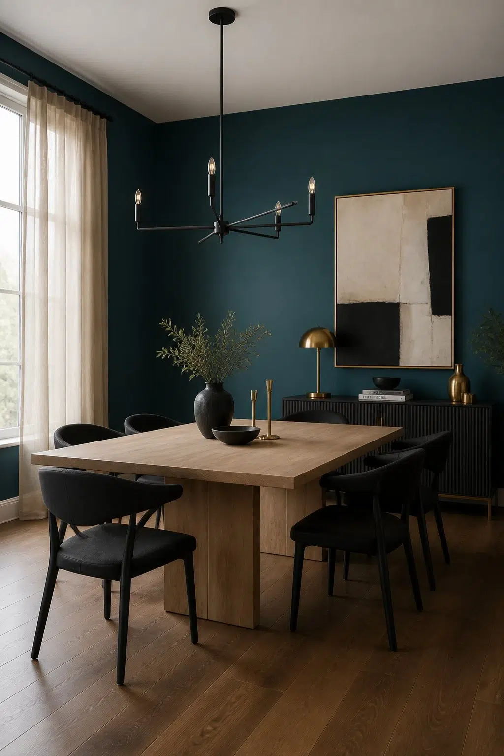Moody Modern Dining Drama — Ocean Abyss by Behr