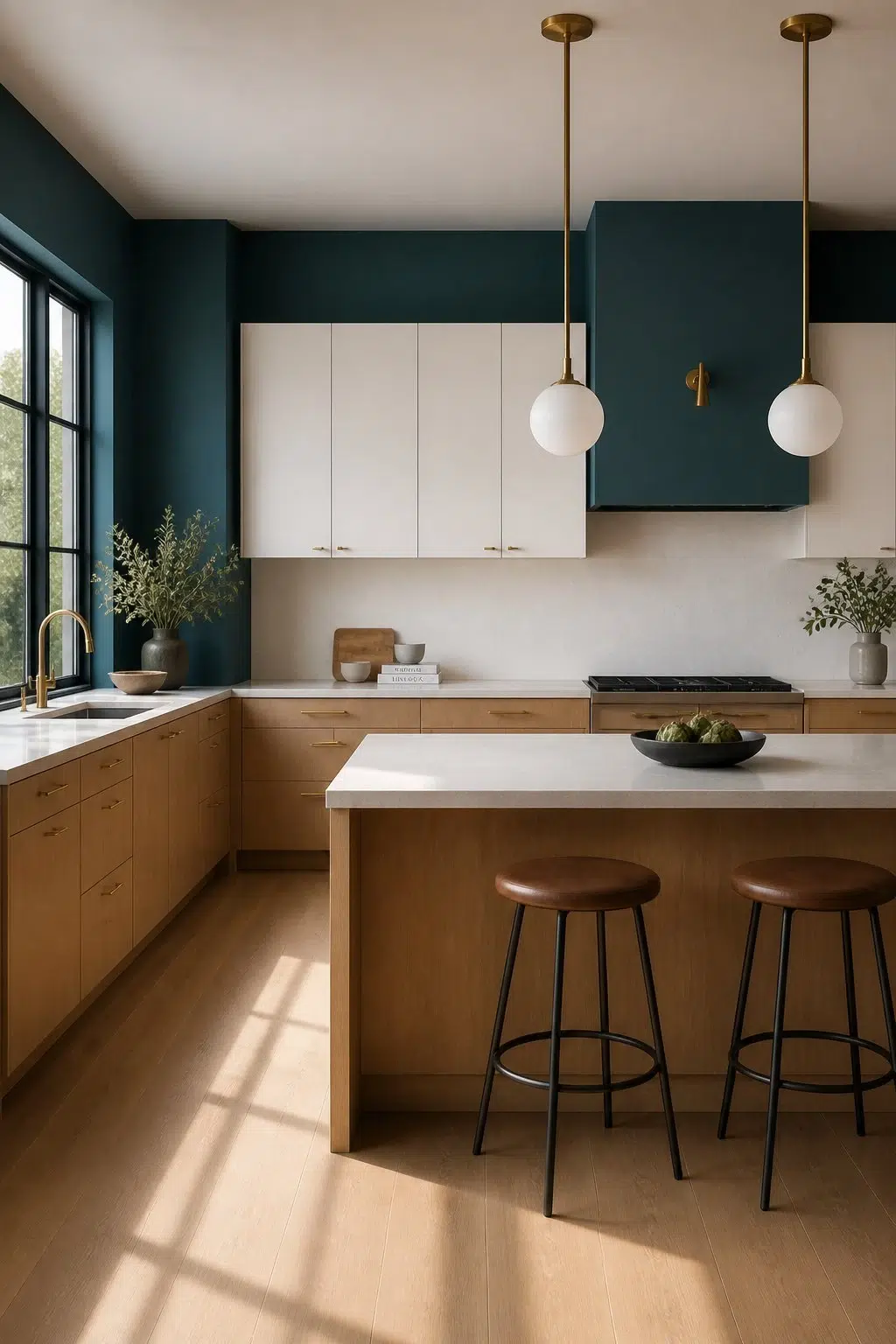 Moody Modern Navy Walls — Ocean Abyss by Behr