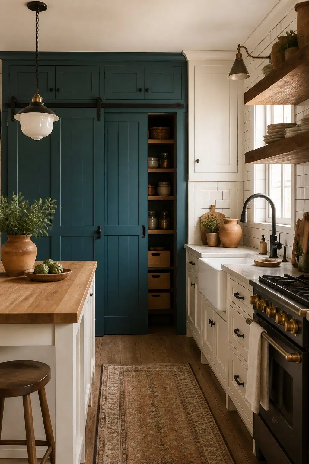 Farmhouse Pantry Accent — Ocean Abyss by Behr