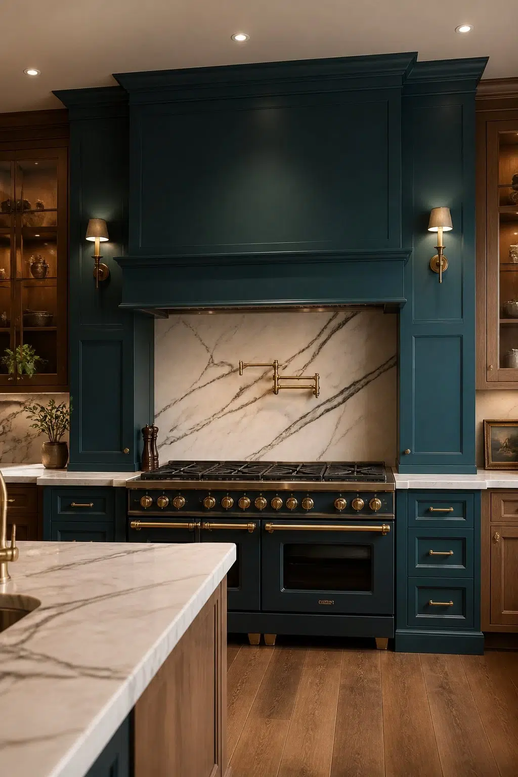 Luxury Range Wall Drama — Ocean Abyss by Behr