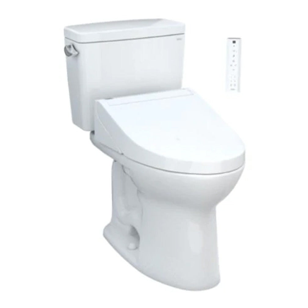 TOTO Drake toilet with C5 Washlet+