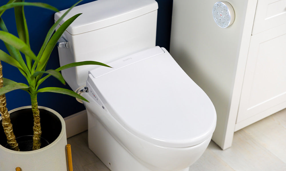 BidetKing Crown Bidet Toilet Seat controls