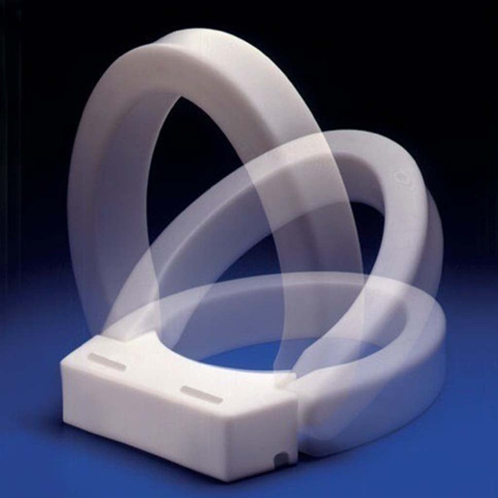 Hinged Elevated Toilet Seat - Elongated - Bidet Seat Compatible